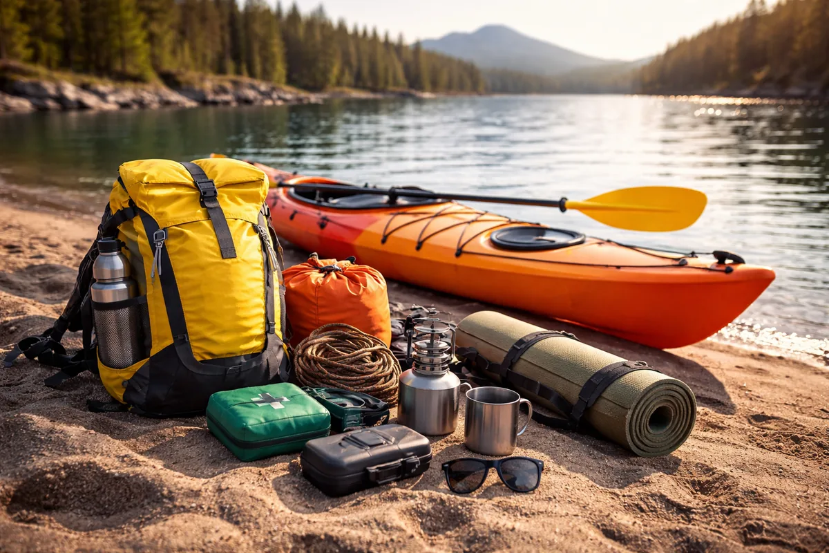 Quel équipement est indispensable pour un voyage en kayak